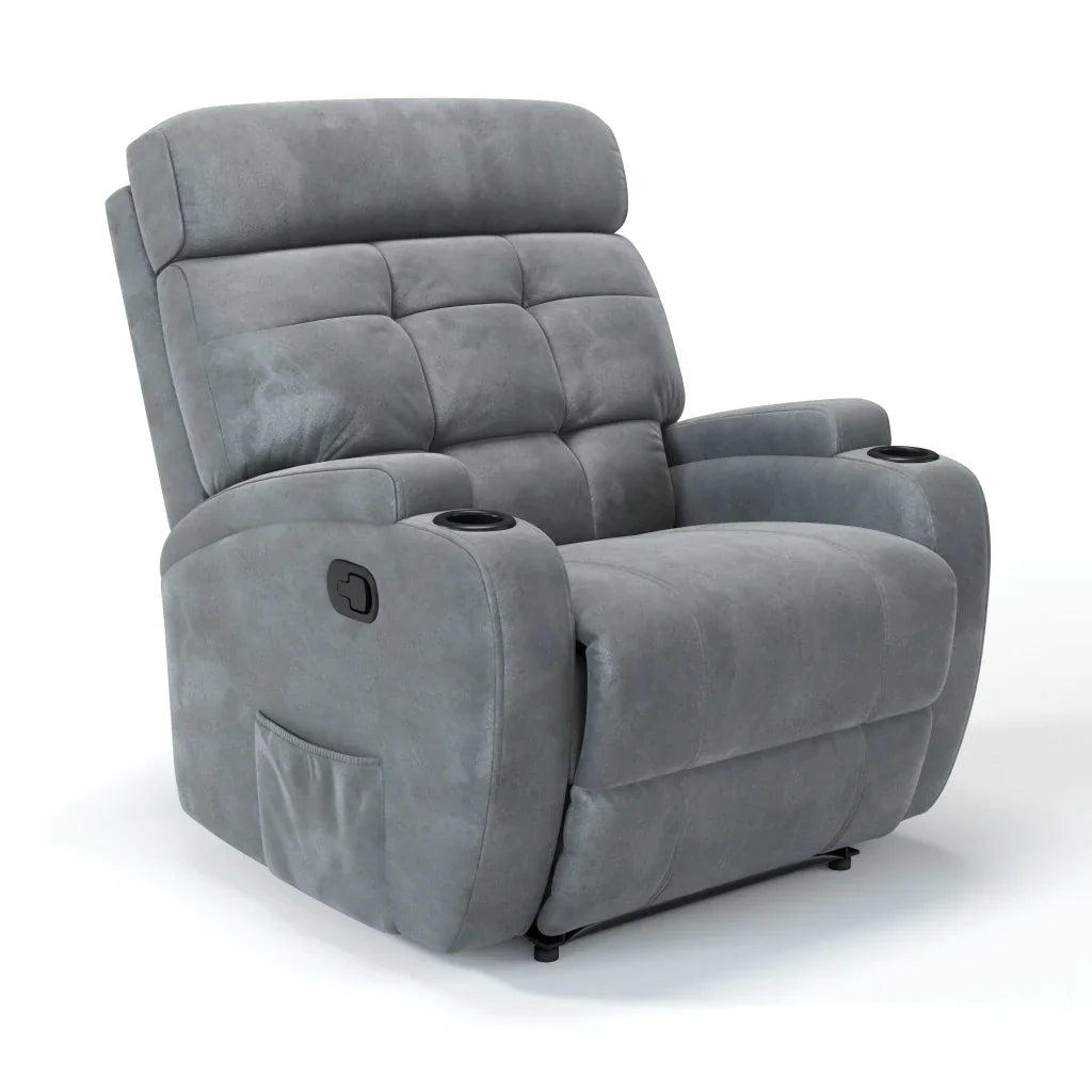 Poltrona Reclinável Damie Manual Fixa com Gatilho