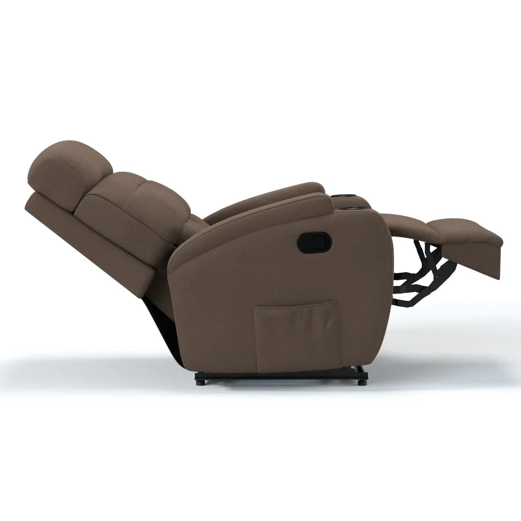 Poltrona Reclinável Damie Manual Fixa com Gatilho