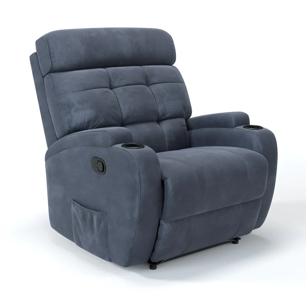 Poltrona Reclinável Damie Manual Fixa com Gatilho