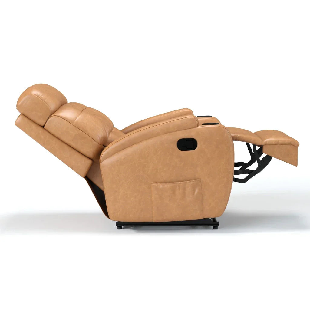 Poltrona Reclinável Damie Manual Fixa com Gatilho