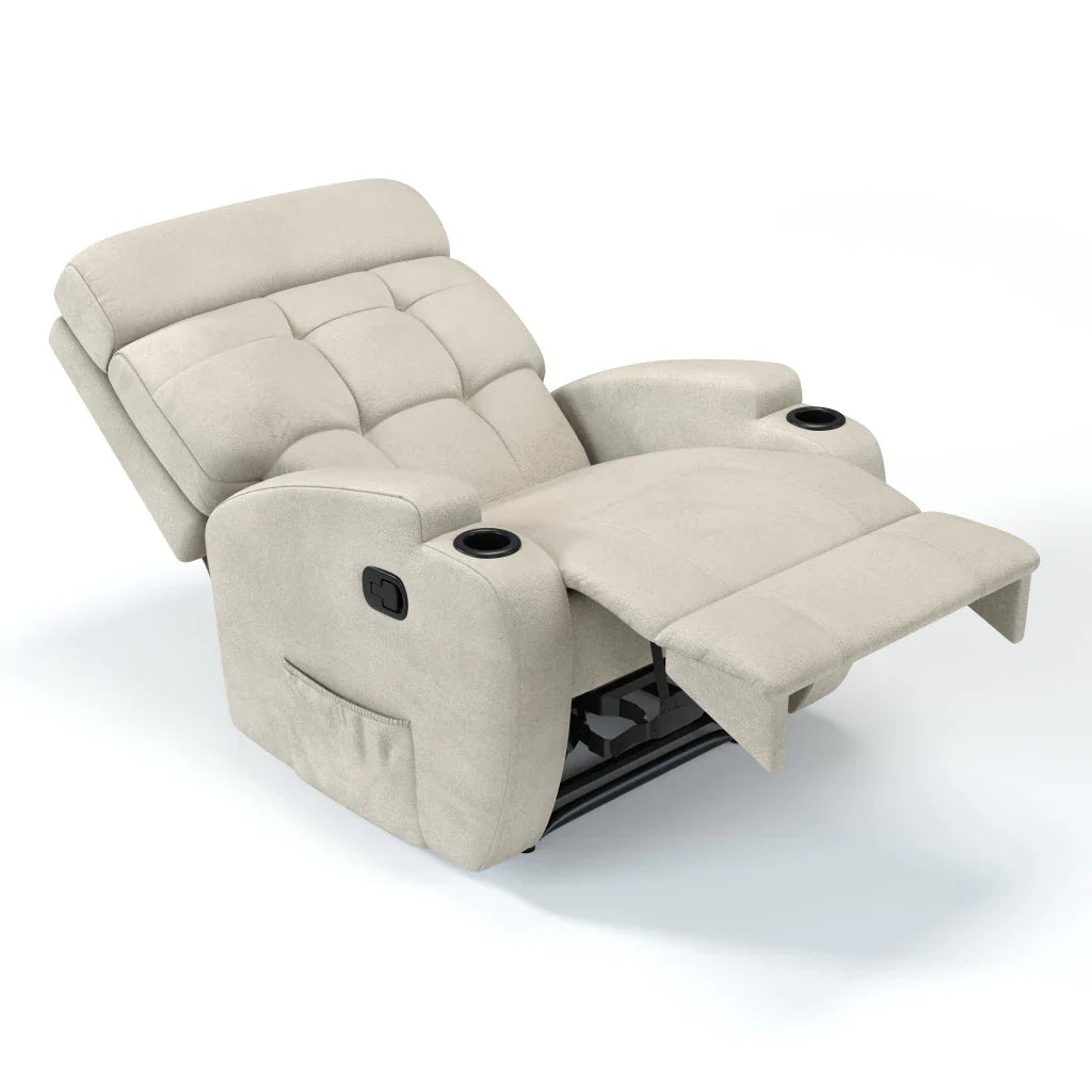 Poltrona Reclinável Damie Manual Fixa com Gatilho