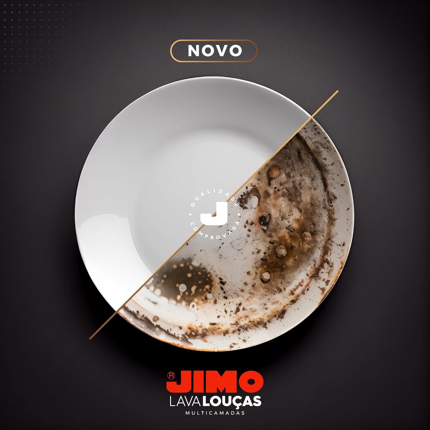 JIMO Lava Louças Detergente Concentrado Pastilha