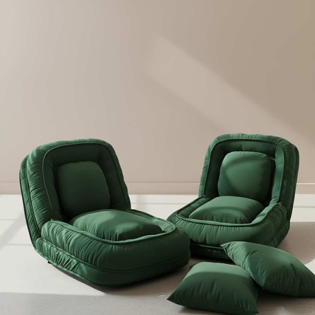 [COMPRE 1, LEVE 2] Sofá-cama Dobrável + 2 Almofadas Cushion