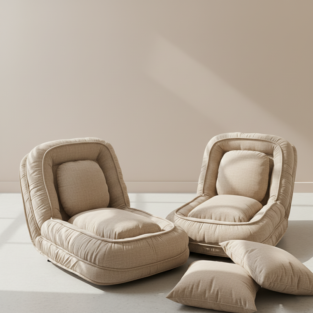 [COMPRE 1, LEVE 2] Sofá-cama Dobrável + 2 Almofadas Cushion