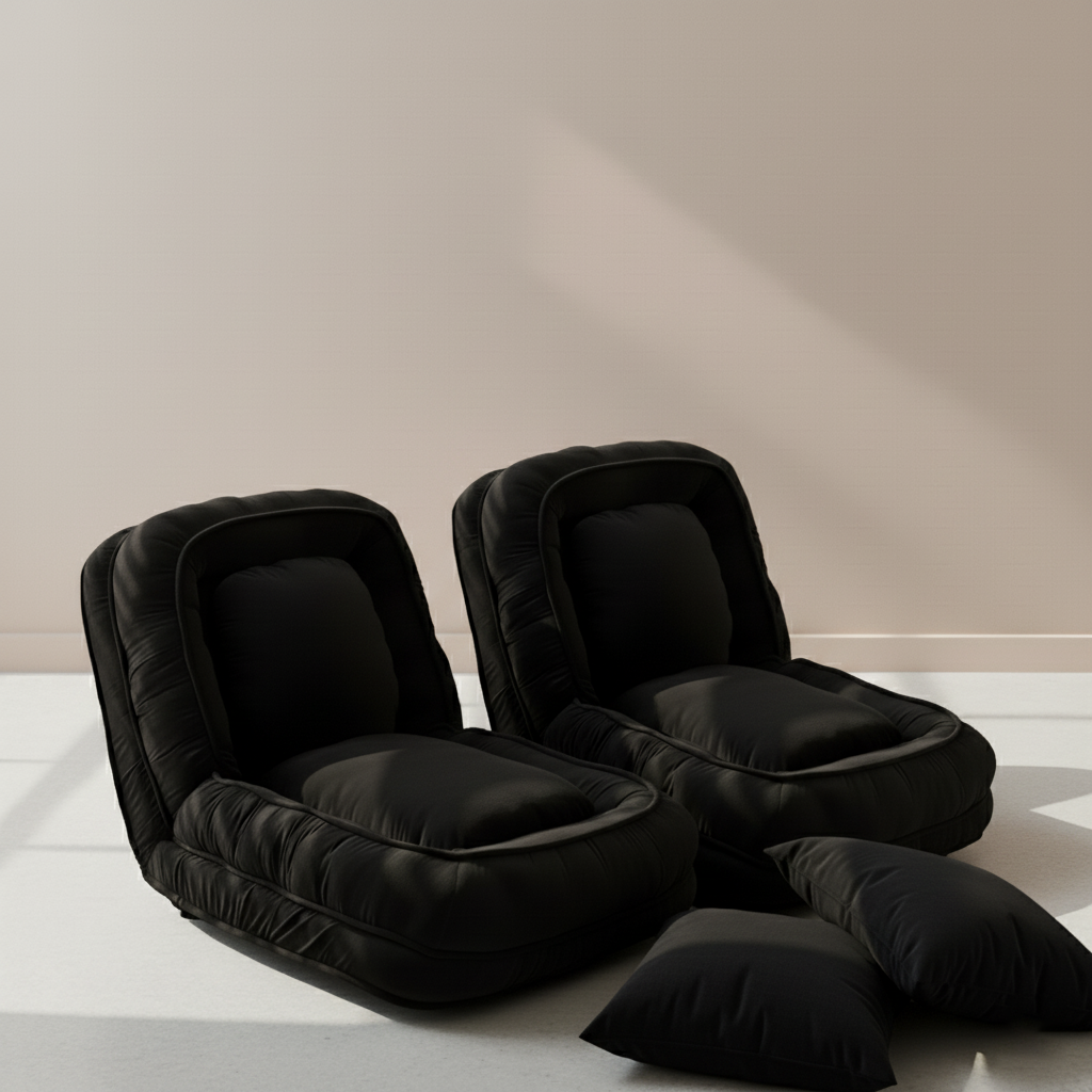 [COMPRE 1, LEVE 2] Sofá-cama Dobrável + 2 Almofadas Cushion