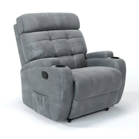 Poltrona Reclinável Damie Manual Fixa com Gatilho