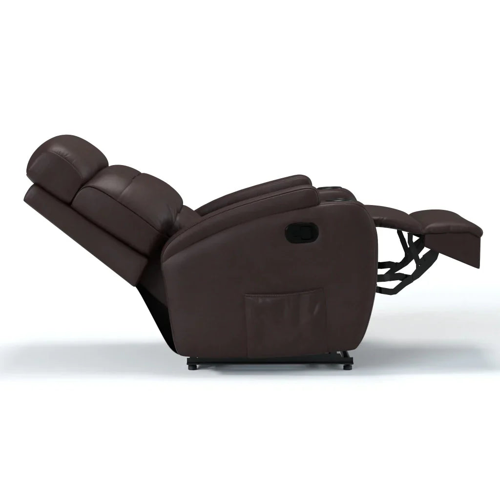 Poltrona Reclinável Damie Manual Fixa com Gatilho