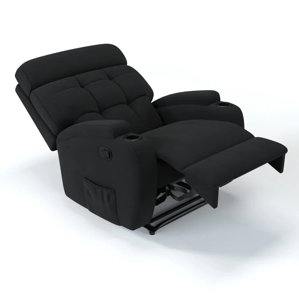 Poltrona Reclinável Damie Manual Fixa com Gatilho