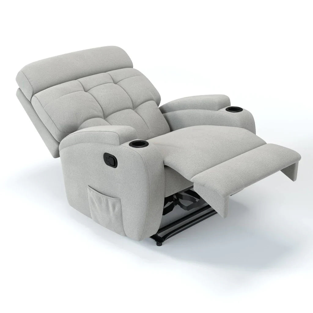 Poltrona Reclinável Damie Manual Fixa com Gatilho