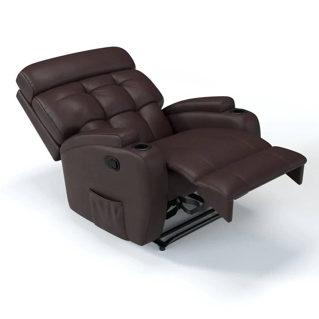 Poltrona Reclinável Damie Manual Fixa com Gatilho