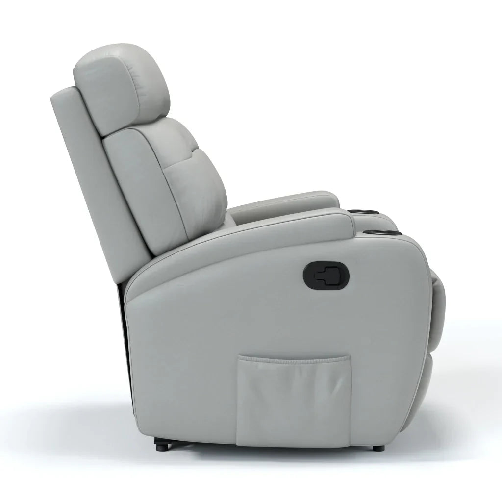 Poltrona Reclinável Damie Manual Fixa com Gatilho