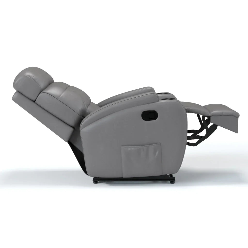 Poltrona Reclinável Damie Manual Fixa com Gatilho