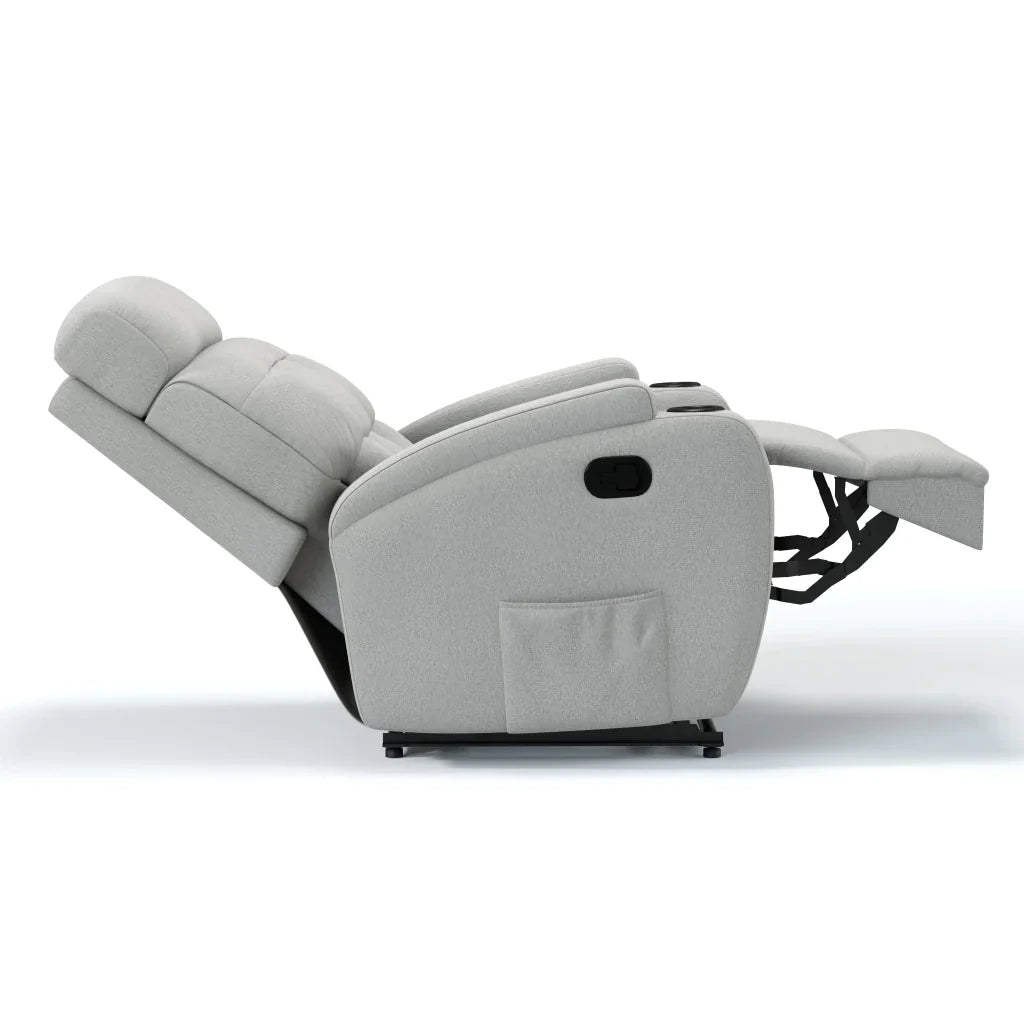 Poltrona Reclinável Damie Manual Fixa com Gatilho