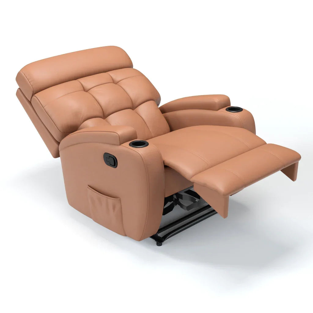 Poltrona Reclinável Damie Manual Fixa com Gatilho