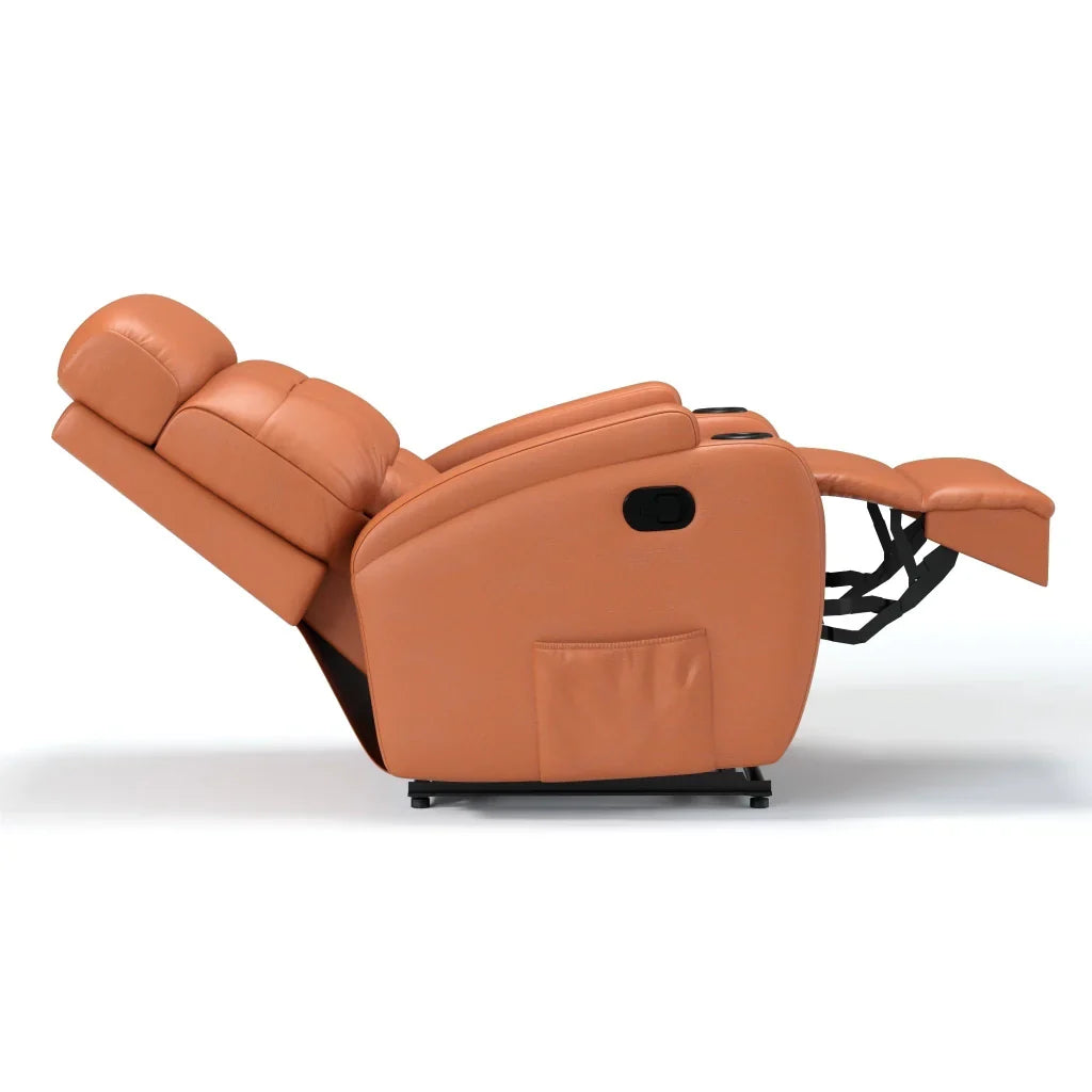 Poltrona Reclinável Damie Manual Fixa com Gatilho