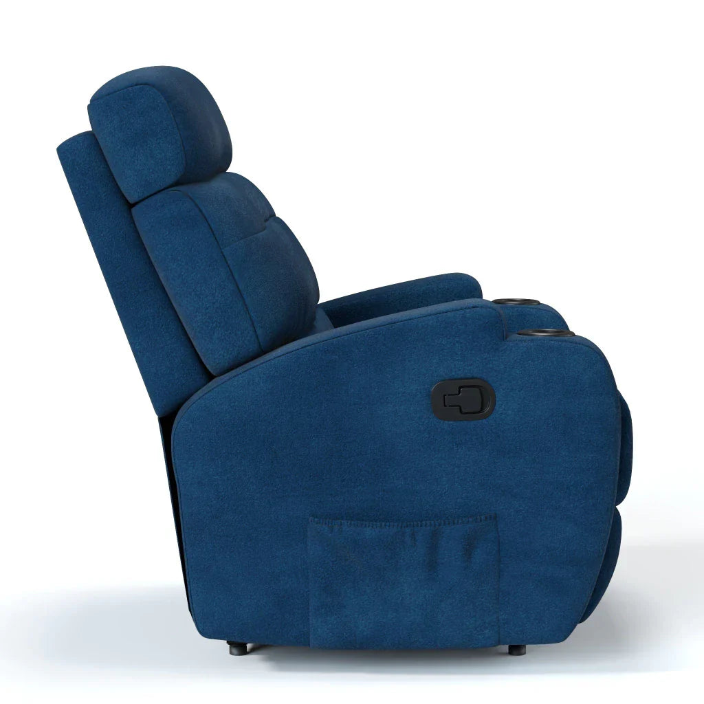 Poltrona Reclinável Damie Manual Fixa com Gatilho