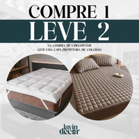 Pillow Top Diamond Lavin - COMPRE 1 LEVE 2