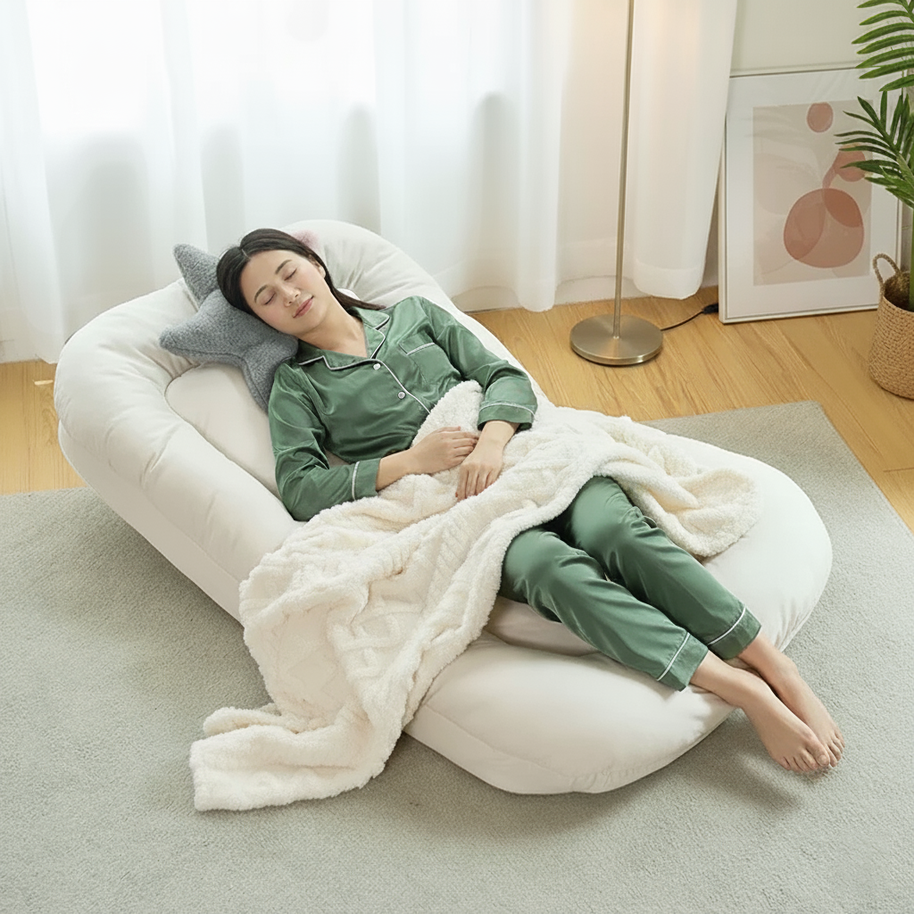 [COMPRE 1, LEVE 2] Sofá-cama Dobrável + 2 Almofadas Cushion