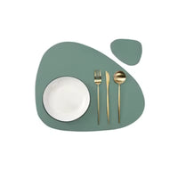 Kit Jogo Americano em Couro PU