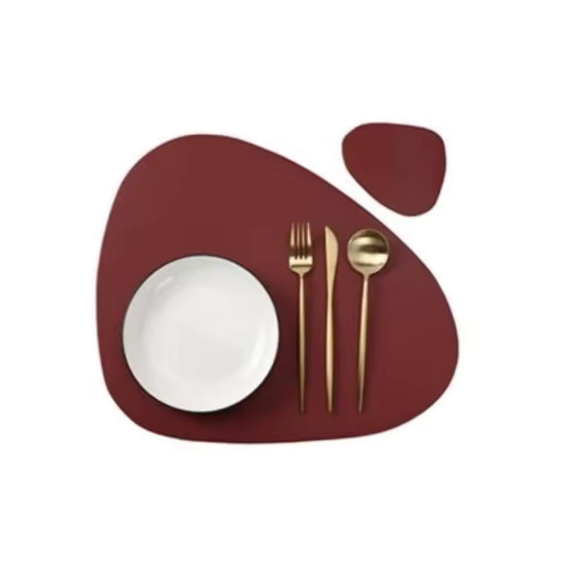 Kit Jogo Americano em Couro PU